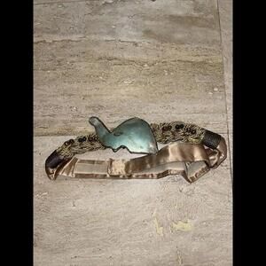 Pushpa Of Georgia‎ Designer Belt Beaded Tassel 38” Adj Hook Loop Elephant?